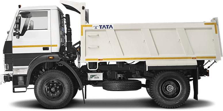 Tata Tipper Flat Front Side